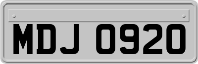 MDJ0920