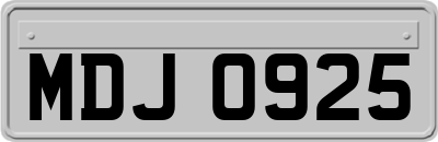MDJ0925