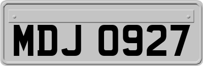 MDJ0927