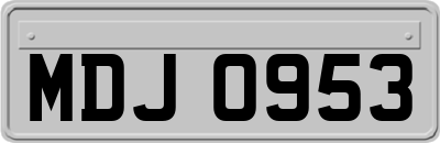 MDJ0953