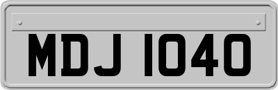 MDJ1040