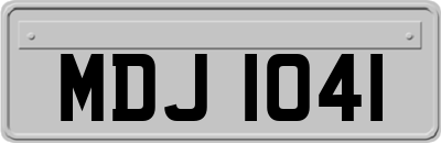 MDJ1041