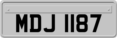 MDJ1187