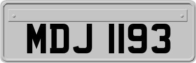 MDJ1193