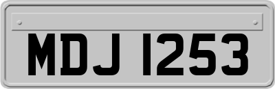MDJ1253