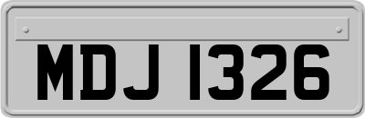 MDJ1326