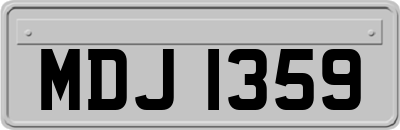 MDJ1359