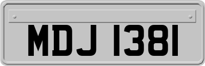 MDJ1381