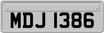 MDJ1386