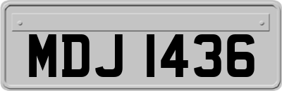 MDJ1436