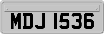 MDJ1536