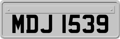 MDJ1539