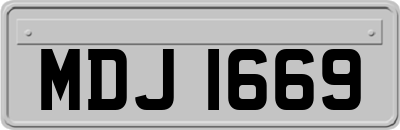 MDJ1669