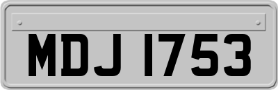 MDJ1753