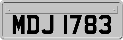 MDJ1783