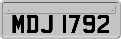 MDJ1792