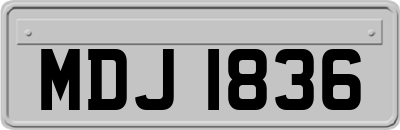 MDJ1836