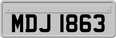 MDJ1863