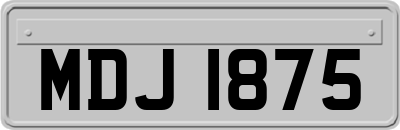 MDJ1875