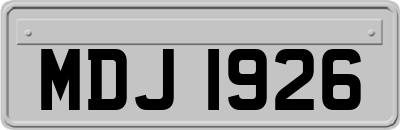 MDJ1926