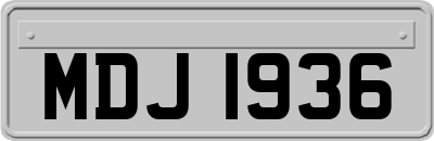 MDJ1936