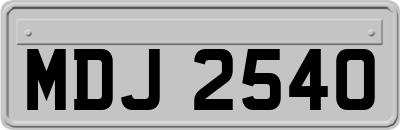 MDJ2540