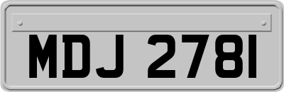 MDJ2781