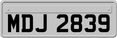 MDJ2839