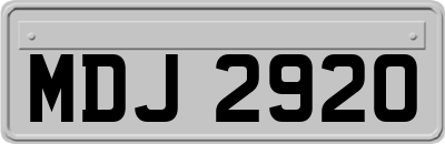MDJ2920