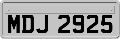 MDJ2925