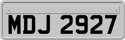 MDJ2927