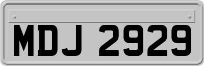 MDJ2929