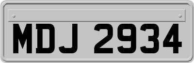 MDJ2934