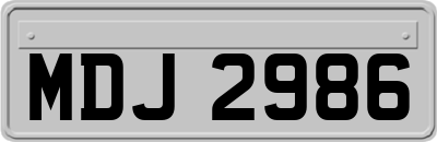 MDJ2986