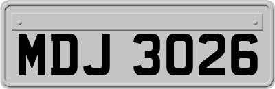 MDJ3026