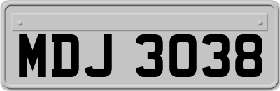 MDJ3038