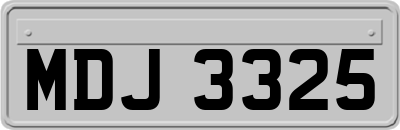 MDJ3325