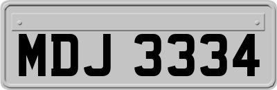 MDJ3334