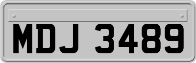 MDJ3489