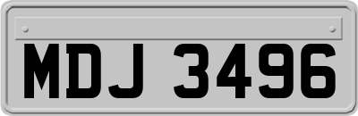 MDJ3496