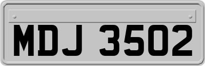 MDJ3502