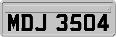 MDJ3504