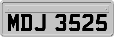 MDJ3525
