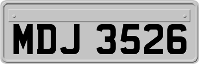 MDJ3526