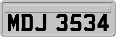 MDJ3534