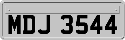 MDJ3544