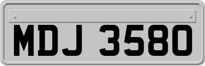 MDJ3580