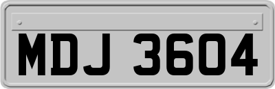 MDJ3604
