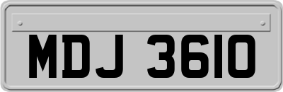 MDJ3610