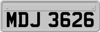 MDJ3626